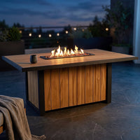 AuroraFlame Elevate 60" Fire Table — Studio Shot