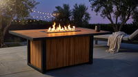 AuroraFlame Elevate 60" Fire Table — Lifestyle