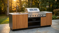 Hearthcraft Timberline Outdoor Kitchen — Lifestyle