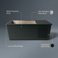 PolarEdge Monolith X Integrated Cold Plunge — infographic