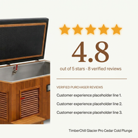 TimberChill Glacier Pro Cedar Cold Plunge — Results & Stats