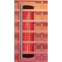 Infrared Sauna Cabin Built for Home Wellness, Premium Wood Construction, Multi-Zone Heating, Digital Controls